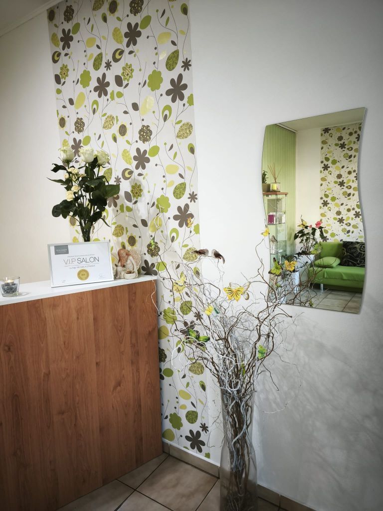 Recepcia a vstup do salónu